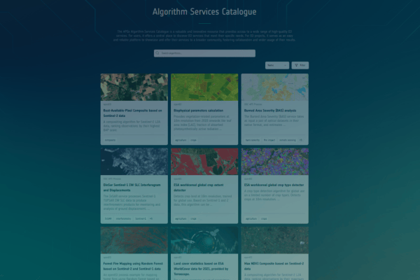 APEx Algorithm Services Catalogue news 09.2025